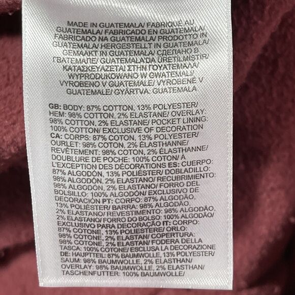 The North Face Men’s Garment Dye 7″ Fleece Shorts XXL Cordovan NWT - Picture 12 of 16